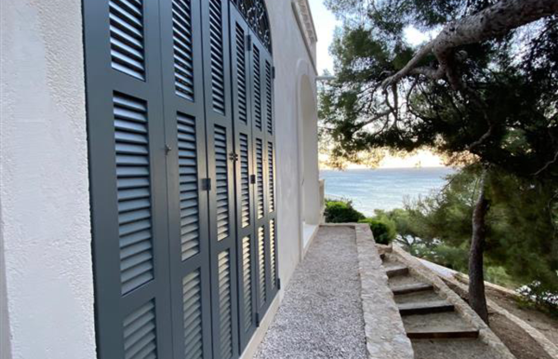 Volet pliant en aluminium