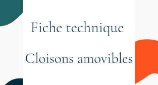 Document technique Cloisons intérieures coulissantes